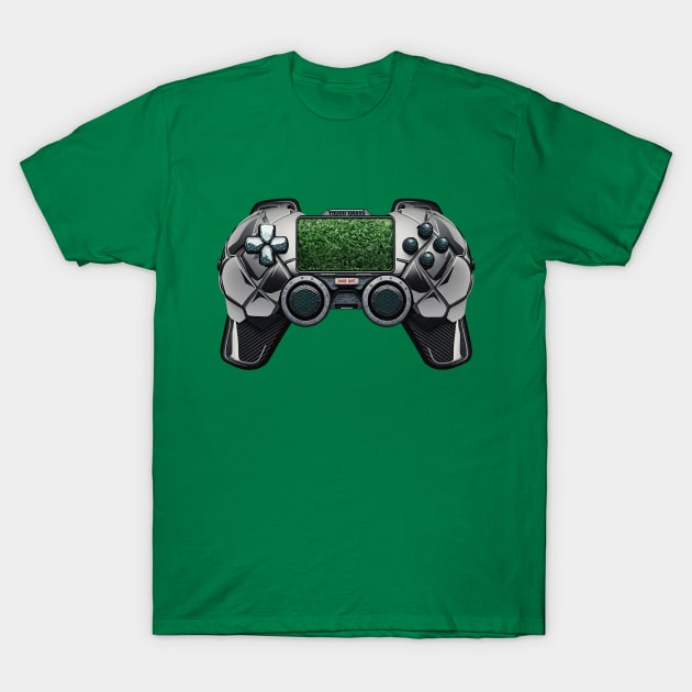 Football Game Controller T-Shirt by AnAzArt